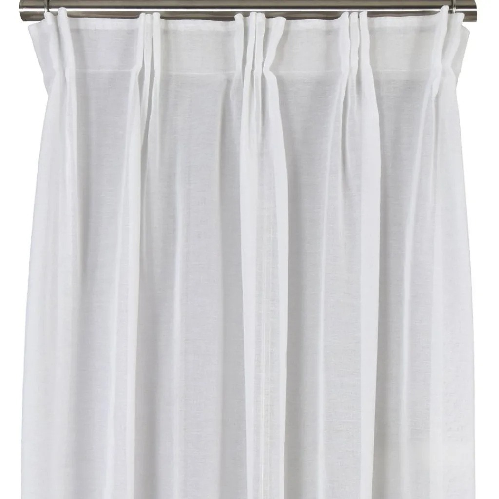Nordisk Textil Gardiner Enfärgade|Madison offwhite gardin 2x140x280cm - Hotellgardiner