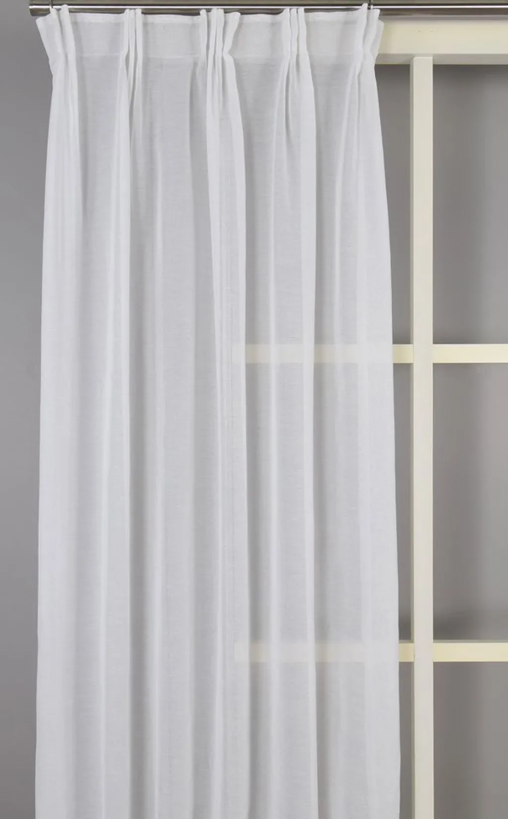 Nordisk Textil Gardiner Enfärgade|Madison offwhite gardin 2x140x280cm - Hotellgardiner