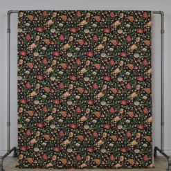 Arvidssons textil Mönstrade Möbeltyger|Maggi svart jacquard