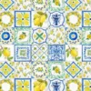 Gardintyger Mönstrade|Mediterranean Mosaic tyg