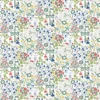Arvidssons textil Gardintyger Mönstrade|Arvidssons Textil|Midsommardans vit tyg