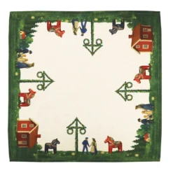Redlunds Bordsduk|Midsommar 90x90cm bordsduk
