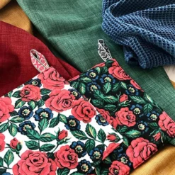 Nordisk Textil Gardintyger Enfärgade|Milo ockra gardintyg - Stilrent med fin struktur