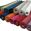Nordisk Textil Gardintyger Enfärgade|Milo röd gardintyg - Stilrent med fin struktur