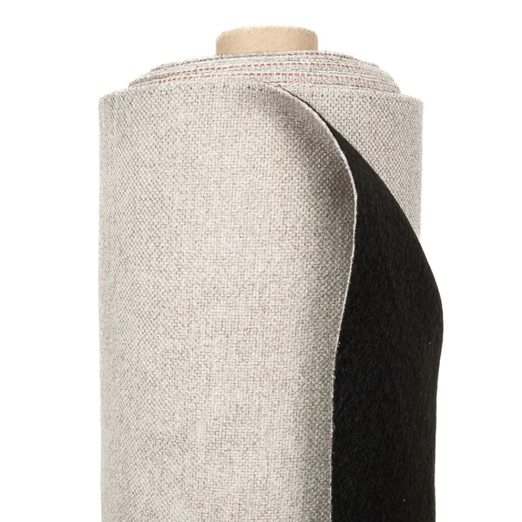 Nordisk Textil Enfärgade Möbeltyger|Mistral Pearl Möbeltyg – Slitstarkt med mjuk känsla
