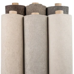 Nordisk Textil Enfärgade Möbeltyger|Mistral Stone Möbeltyg – Slitstarkt med mjuk känsla