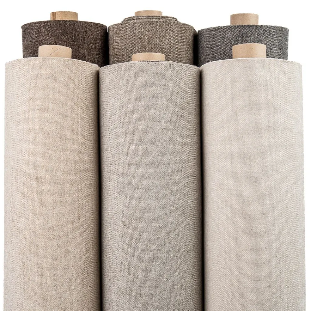 Nordisk Textil Enfärgade Möbeltyger|Mistral Stone Möbeltyg – Slitstarkt med mjuk känsla