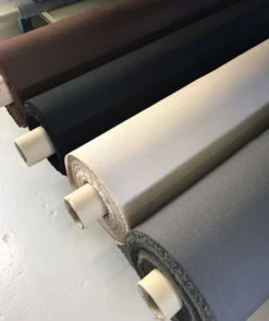 Arvidssons textil Gardintyger Enfärgade|Mix mörkgrå - Enfärgat slätt hållbart alltyg
