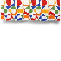 Arvidssons textil Gardinkappor Mönstrade|Rea Gardiner|Mosaik multi gardinkappa metervara