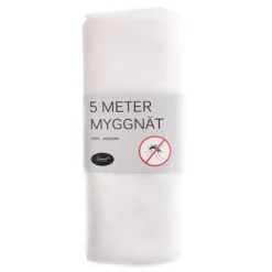 Myggnät|Myggnät vit 5m