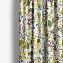 Arvidssons textil Gardiner Mönstrade|Ångermanland blommiga gardiner
