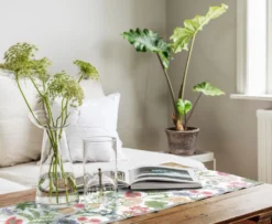 Ekelund Bordslöpare|Ekelund Löpare|Ängsdröm löpare 35X140 - s Linneväveri