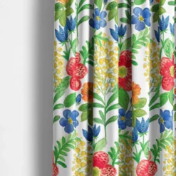 Arvidssons textil Gardintyger Mönstrade|Arvidssons Textil|Ängsdröm offwhite-multi tyg