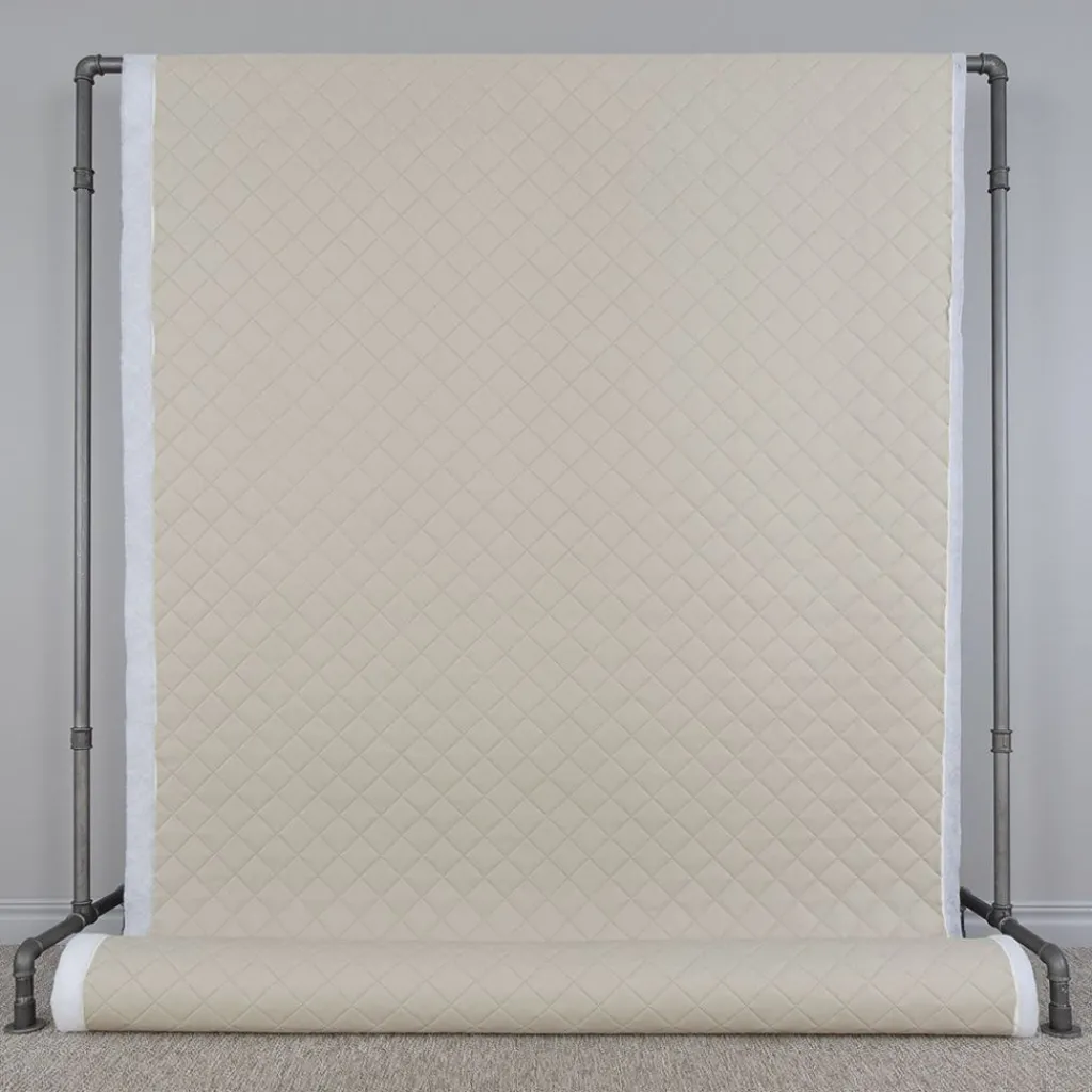 Mönstrade Fuskskinn|Niva XL ljusbeige fuskskinn