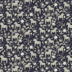 Arvidssons textil Gardintyger Mönstrade|Arvidssons Textil|Nusnäs svart tyg