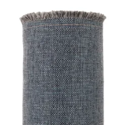 Nordisk Textil Enfärgade Möbeltyger|Omega Blå - Slitstarkt och vävt möbeltyg med melerad struktur
