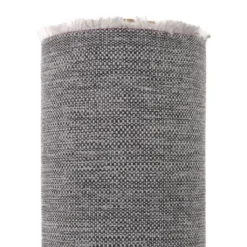 Nordisk Textil Enfärgade Möbeltyger|Omega Grå - Slitstarkt och vävt möbeltyg med melerad struktur