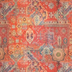 Gardintyger Mönstrade|Oriental tyg - mönstrat tyg inspirerat av klassiska orientaliska mattor
