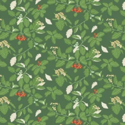 Arvidssons textil Juldukar|Bordsduk|Oxel grön bordsduk