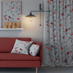 Arvidssons textil Arvidssons Textil|Jultyger|Paradisäpplen grå