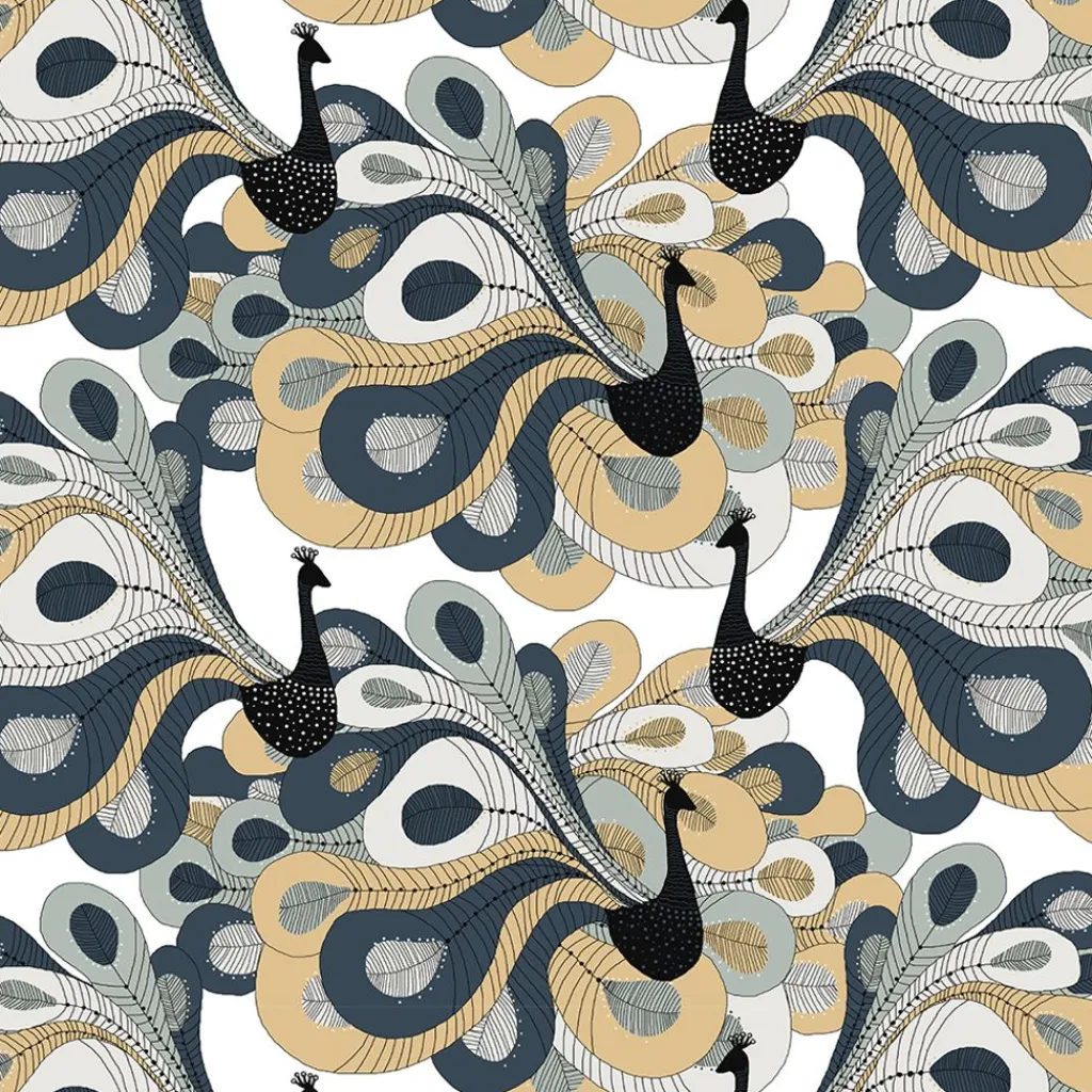 Arvidssons textil Arvidssons Textil|Pavo grå tyg