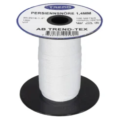 Band|Gardintillbehör|Persiennsnöre 1,4mm vit