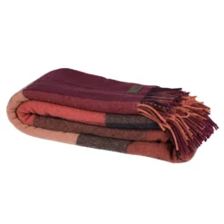 Biederlack Ullplädar|Pleasant ruby ullpläd