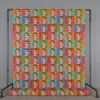 Gardintyger Mönstrade|Pop art woman tyg