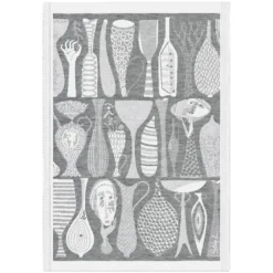 Ekelund Kökshandduk|Pottery kökshandduk 35X50 - Design av Stig Lindberg