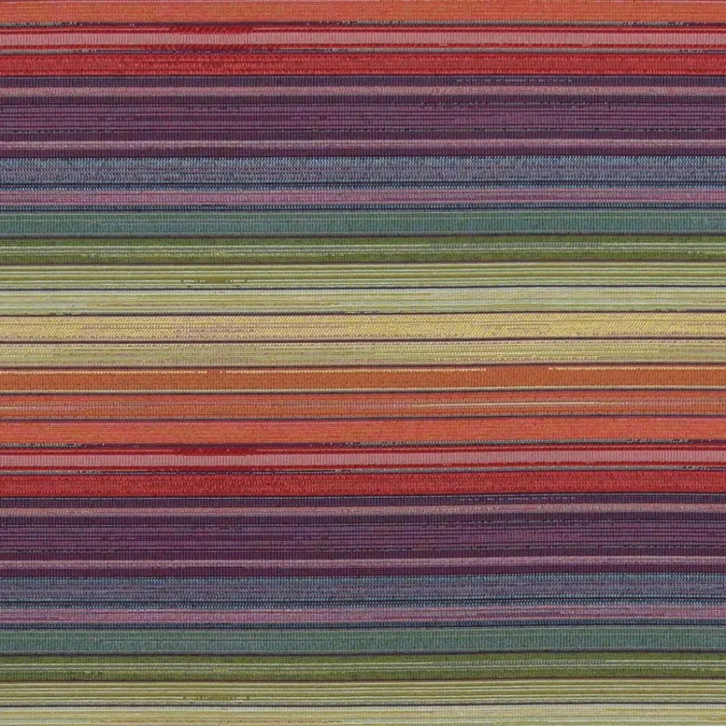 Randiga Möbeltyger|Mönstrade Möbeltyger|Retro stripes randigt multifärgat gobelängtyg
