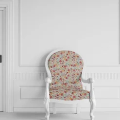 Arvidssons textil Blommiga Möbeltyger|Mönstrade Möbeltyger|Romantic offwhite jacquard