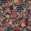 Arvidssons textil Blommiga Möbeltyger|Mönstrade Möbeltyger|Romantic svart jacquard
