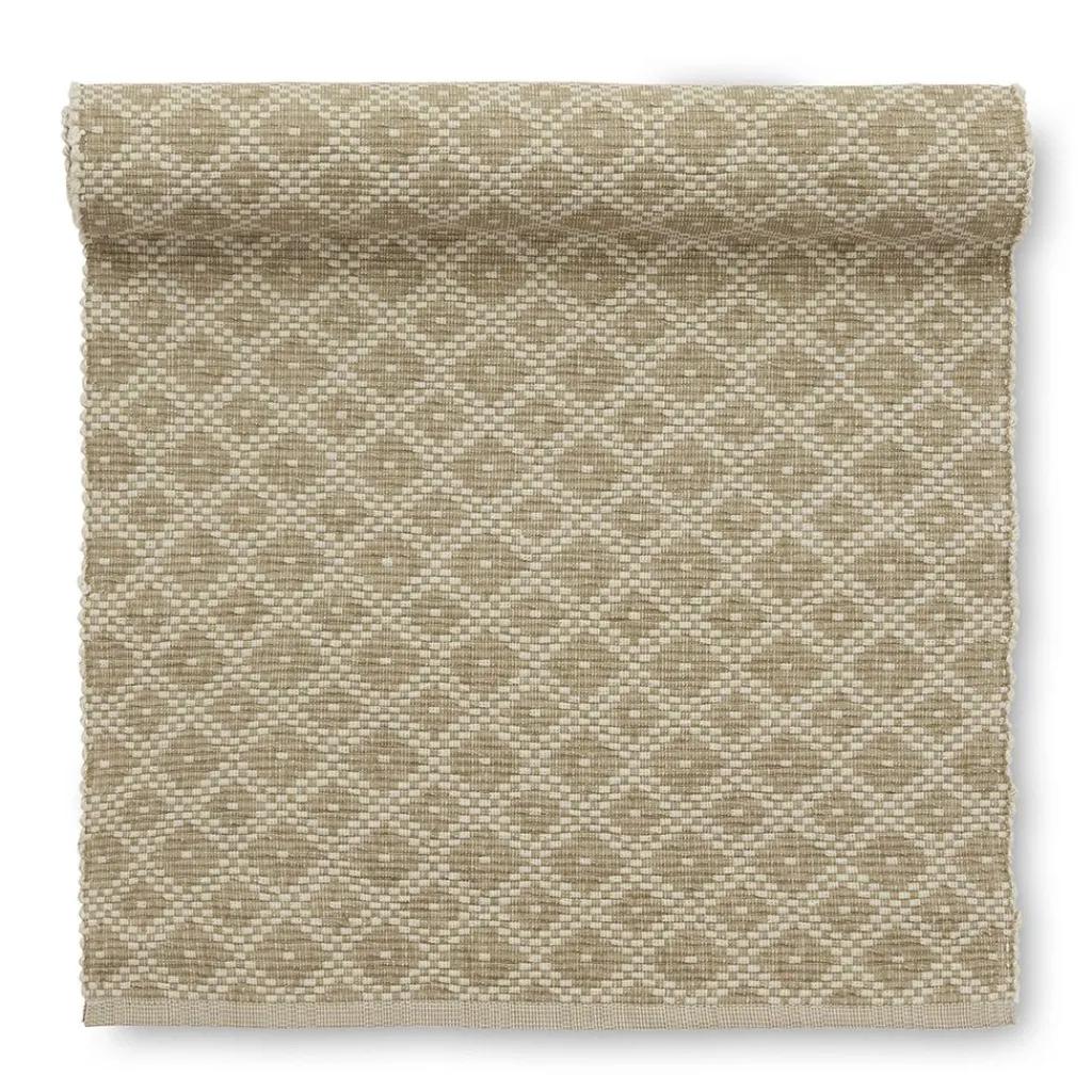 Jakobsdals Bordslöpare|Seretta beige löpare 35x120 cm