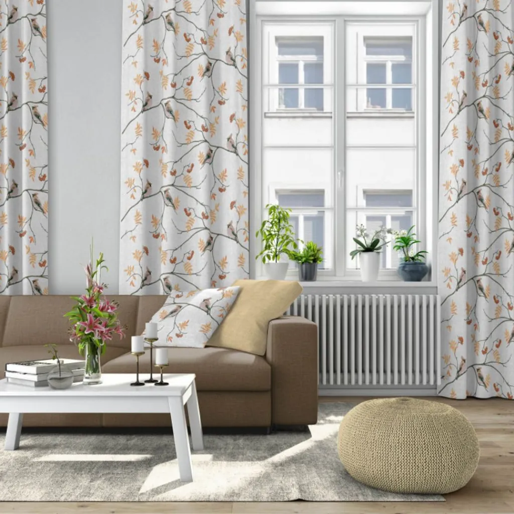 Arvidssons textil Gardintyger Mönstrade|Arvidssons Textil|Sidensvansar tyg