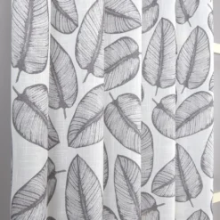 Nordisk Textil Gardiner Mönstrade|Sienna grå gardiner