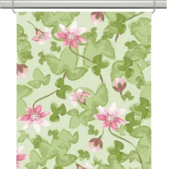 Arvidssons textil Panelgardiner|Sippa grön panelgardiner