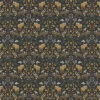 Arvidssons textil Mönstrade Kuddfodral|Skogens konung svart kuddfodral 47x47cm