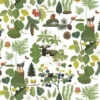 Arvidssons textil Gardintyger Mönstrade|Arvidssons Textil|Skogsliv tyg