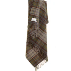 Tweedmill textiles Ullplädar|Skotskrutig ullpläd Antique Dress Gordon - 100% Ull, 150x183 cm