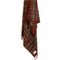 Tweedmill textiles Ullplädar|Skotskrutig ullpläd Antique Royal Stewart - 100% Ull, 150x183 cm