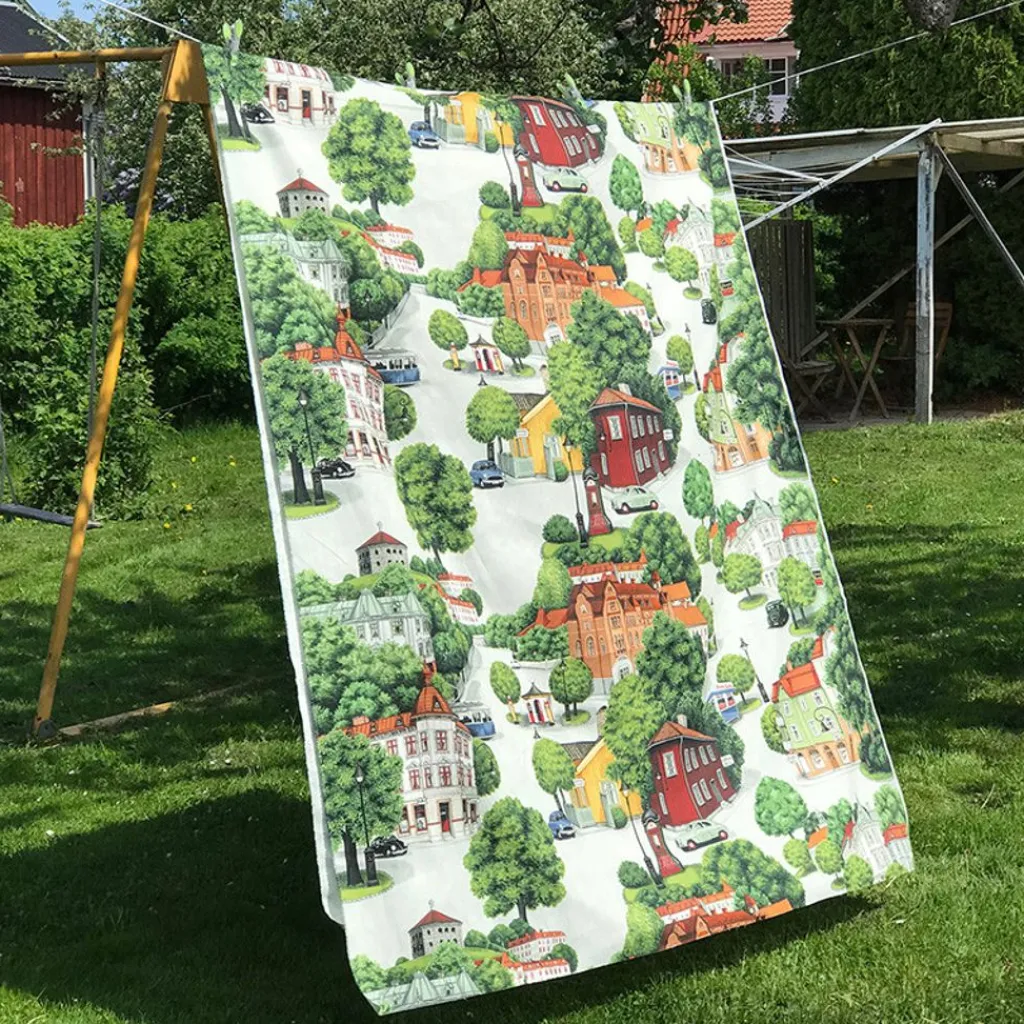 Arvidssons textil Gardintyger Mönstrade|Arvidssons Textil|Sommarstad tyg