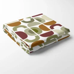 Arvidssons textil Bordsduk|Spiraldans beige bordsduk