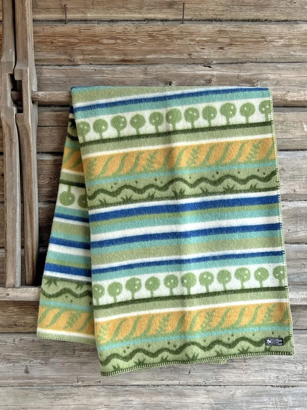 Kerstin Landström Design Ullfiltar|Österlen sommar ullfilt 130x180cm -
