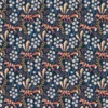 Arvidssons textil Gardintyger Mönstrade|Arvidssons Textil|Stjärnspeja mörkblå tyg