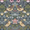 Nordisk Textil Arts & Crafts Tyger|Gardintyger Mönstrade|Strawberry Finch tyg