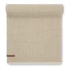 Jakobsdals Bordslöpare|Stria beige-jute löpare 35x120 cm – Bomull & jute