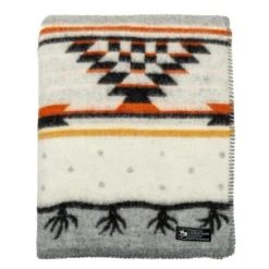 Kerstin Landström Design Ullfiltar|Sundborn rost ullfilt 130x180cm -