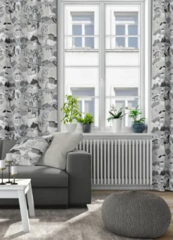 Arvidssons textil Gardintyger Mönstrade|Arvidssons Textil|Sverigeresan beige tyg