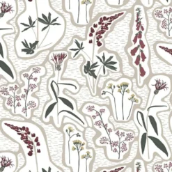 Arvidssons textil Textilvaxduk|Textilvaxduk Florens vit