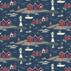 Arvidssons textil Textilvaxduk|Textilvaxduk Kust blå
